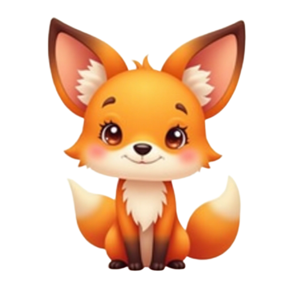 Cute Cartoon Fox